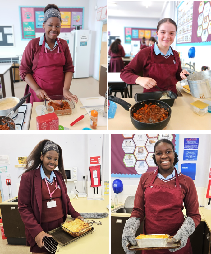 A collage of women in a kitchen

Description automatically generated